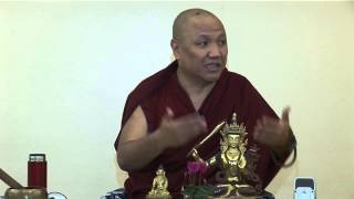 Sangye Nyenpa Rinpoche 2013 quotConsciousness and Wisdomquot 34 [upl. by Ahsaret]