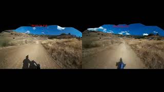 TM 300 4T MY24 vs MXV 450 MY10 Argos MX Track [upl. by Cire]