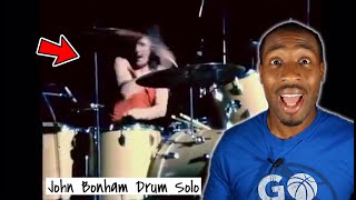 Gospel Drummer Reacts to John Bonham  Moby Dick Drum Solo [upl. by Anoi]