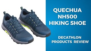 NH500 Breathable hiking shoe ASMR overview decathlon quechua [upl. by Concoff]