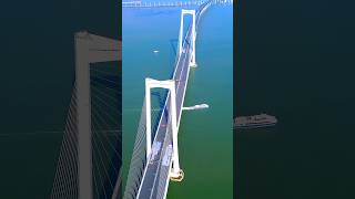 MOST AMAZING SHENZHEN ZHONGSHAN LINK LINGDINGYANG BRIDGE bridge travel travel [upl. by Lambert]