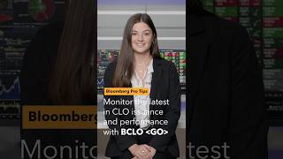 Bloomberg Pro Tips Monitor trends in the international CLO market with BCLO [upl. by Alyss]