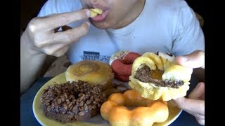 ASMR Eating Sound  Lets Eat Donuts [upl. by Tildie]