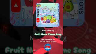 Fruit News Cartoons Theme Song kiddosworldtv children k12schools [upl. by Aitnauq325]