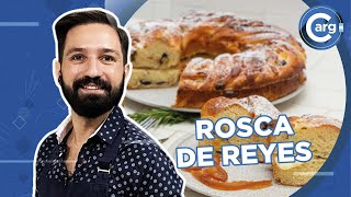 CÓMO SE HACE LA ROSCA DE REYES [upl. by Naejarual]