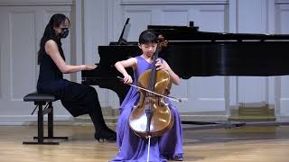 Boccherini Concerto in B Flat Major  Ella Wimbiscus cello [upl. by Morrill]