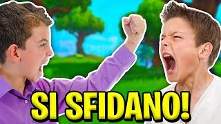 2 BIMBI si SFIDANO per ENTRARE nel TEAM ma FINISCE MALE 😂 Fortnite ITA Provini [upl. by Neelat571]