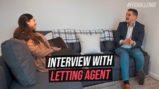 Financial Freedom Challenge PART 3  Interview with Letting Agent [upl. by Avivah283]