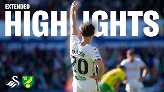 Swansea City v Norwich City  Extended Highlights [upl. by Oskar]