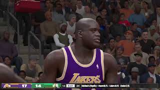 NBA2K FullGame9798 Lakers vs 0708 Celtics Week 10 Game 2 Classic Team pool 3 [upl. by Hsakaa]