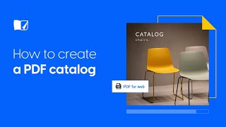 How to Create a PDF Catalog  Flipsnackcom [upl. by Arakat]