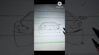 Lamborghini amazing car drawing [upl. by Aihgn]