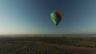 Mongolfiera in volo in Puglia tra Laterza e Castellaneta [upl. by Enelie984]