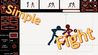 Stick Nodes How To Make A Simple Fight [upl. by Annaerb]