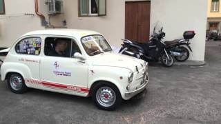 Abarth 850 TC 1961 di Papini mentre esce dallofficina [upl. by Salman681]