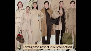 Ferragamo resort 2025 collection [upl. by Bolan]