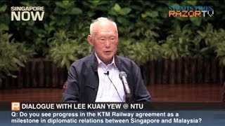 Lee Kuan Yew on relations with Malaysia Pt 5 [upl. by Pember]