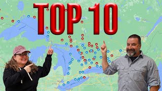 Top 10 Ontario Provincial Parks [upl. by Nedloh576]