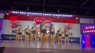 Alma College Dance Team Jazz DIII National Championship at NDA College Dance Team Nationals [upl. by Slyke]