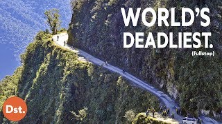 The Scariest Road in the Entire World Bolivias Death Road [upl. by Kopp]