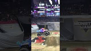 Sparkle Smash Monster Jam Truck In Action In Sacramento Aug 2024 [upl. by Akvir]