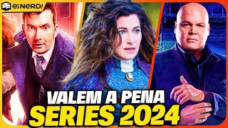 10 SÉRIES QUE VALEM A PENA VER EM 2024 Minha Recomendação [upl. by Nylekoorb]