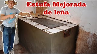 Estufa Mejorada de Leña o FogónEstufa Ecológica  Casa de Campo 3 [upl. by Kcinomod117]