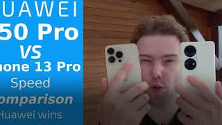 Apple Iphone 13 Pro Max Vs Huawei P50 Pro Review  The Best phones of 2022 [upl. by Naimed]