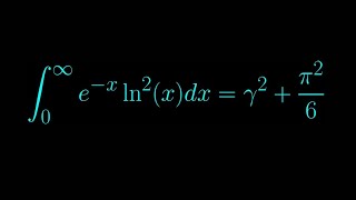 Another awesome integral with a beautiful result [upl. by Oinigih]