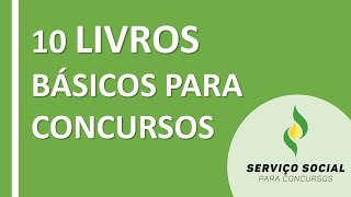 10 LIVROS PARA CONCURSOS DE SERVIÇO SOCIAL [upl. by Fabrin364]