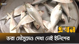 ইলিশ কিনতে এসে হিমশিম খাচ্ছে ক্রেতা  Barisal News  Ekhon TV [upl. by Katerine]