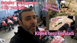 Türkiyenin 4 bir Yanına Ürün Gönderiyoruz  Fındıklara Organik gübre Attık  Köpek Beni Kovaladı [upl. by Salokin]