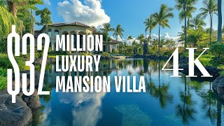 Luxury Hawaiian Mansion A Tropical Paradise of Elegance and Serenity [upl. by Remliw]