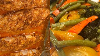 Baked Tilapia in Just 5 Minutes of Prep  Bonus Veggie Recipe [upl. by Nibor]