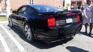 Saleen S302 startup with badass exhaust [upl. by Aredna]