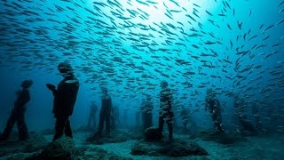 Jason deCaires Taylor Museo Atlantico Atlantic Museum 2017 [upl. by Eidnarb584]