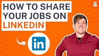 How To Share A Job Posting On LinkedIn Using Giig Hires Free Forever Recruitment Software [upl. by Sklar]