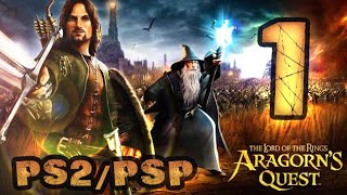 The Lord of the Rings Aragorns Quest Walkthrough Part 1 PS2 PSP [upl. by Quartet]