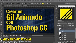 Crear un Gif Animado con Photoshop CC [upl. by Leunamnauj]