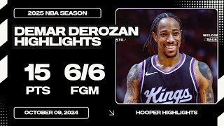 DeMar DeRozan Brought His HALL OF FAME MidRage Game to Sacramento🔥 [upl. by Arodoet141]