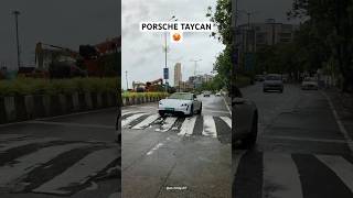 PORSCHE TAYCAN 🥵 porsche suoercars mumbai [upl. by Mada]