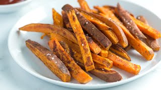 Perfect Sweet Potato Fries Recipe [upl. by Stoeber]