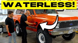 No bucket NO HOSE Wash When and how to use Waterless Wash [upl. by Martens]