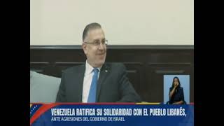 quotMaduro Respaldando al Líbano Encuentro Clave con el Embajador Elías Lebbosquot [upl. by Melva]