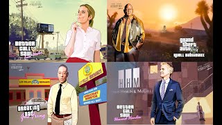 Better Call Saul GTA Loading Screen Art Compilation  Some very main Characters  custom art [upl. by Cthrine343]