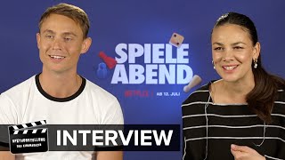 quotSpieleabendquot Dennis Mojen und Janina Uhse im Interview [upl. by Dedrick]