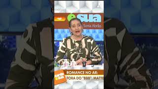 Sonia Abrão detona mãe de Matteus por desaprovar romance com Cunhã “Antipática e azeda” shorts [upl. by Onitnerolf]