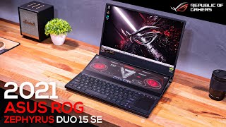 2021 ROG Zephyrus Duo 15 SE Review  Everything you need to know [upl. by Nohsram658]