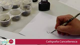 Calligrafia Cancelleresca Romana il maestro allopera quotGioiaquot [upl. by Jase812]