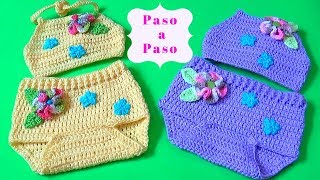 TRAJE DE BAÑO PARA BEBE PASO A PASO [upl. by Vanny]